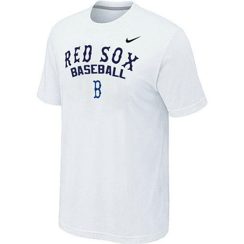 Boston Red Sox 2014 Home Practice T-Shirt - White,We sell and wholesale Boston Red Sox 2014 Home Practice T-Shirt - White on line form chian!