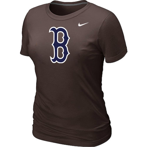 Boston Red Sox Heathered Nike Brown Blended Women's T-Shirt,We sell and wholesale Boston Red Sox Heathered Nike Brown Blended Women's T-Shirt on line form chian!