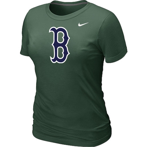 Boston Red Sox Heathered Nike D.Green Blended Women's T-Shirt,We sell and wholesale Boston Red Sox Heathered Nike D.Green Blended Women's T-Shirt on line form chian!