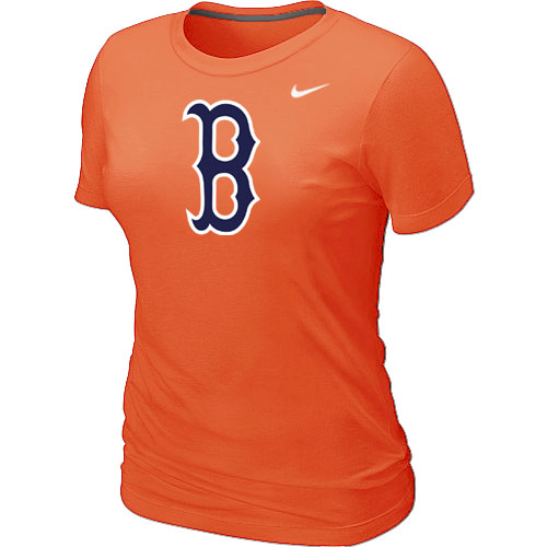 Boston Red Sox Heathered Nike Orange Blended Women's T-Shirt,We sell and wholesale Boston Red Sox Heathered Nike Orange Blended Women's T-Shirt on line form chian!