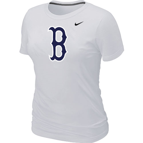 Boston Red Sox Heathered Nike White Blended Women's T-Shirt,We sell and wholesale Boston Red Sox Heathered Nike White Blended Women's T-Shirt on line form chian!