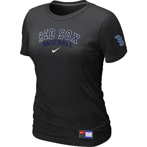 Boston Red Sox Nike Women's Black Short Sleeve Practice T-Shirt,We sell and wholesale Boston Red Sox Nike Women's Black Short Sleeve Practice T-Shirt on line form chian!