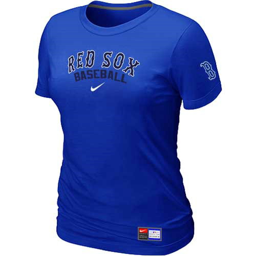 Boston Red Sox Nike Women's Blue Short Sleeve Practice T-Shirt,We sell and wholesale Boston Red Sox Nike Women's Blue Short Sleeve Practice T-Shirt on line form chian!
