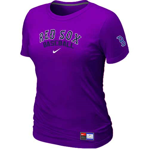Boston Red Sox Nike Women's Purple Short Sleeve Practice T-Shirt,We sell and wholesale Boston Red Sox Nike Women's Purple Short Sleeve Practice T-Shirt on line form chian!