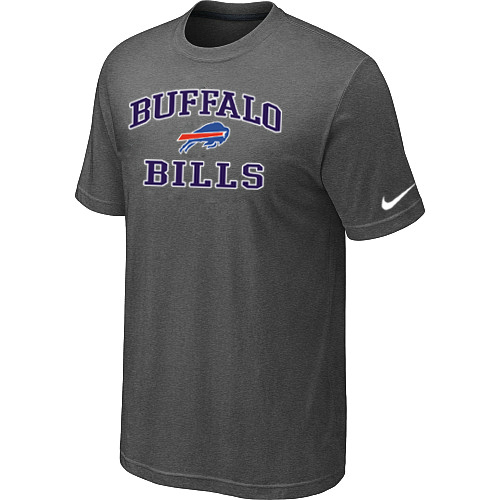 Buffalo Bills Heart & Soul Dark grey T-Shirt,We sell and wholesale Buffalo Bills Heart & Soul Dark grey T-Shirt on line form chian!
