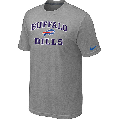 Buffalo Bills Heart & Soul Light grey T-Shirt,We sell and wholesale Buffalo Bills Heart & Soul Light grey T-Shirt on line form chian!