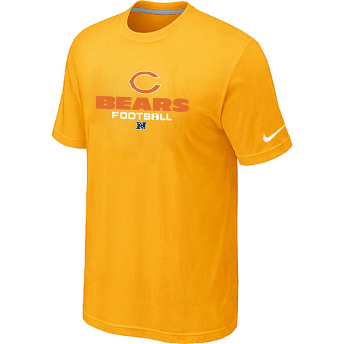 Chicago Bears Critical Victory Yellow T-Shirt,We sell and wholesale Chicago Bears Critical Victory Yellow T-Shirt on line form chian!