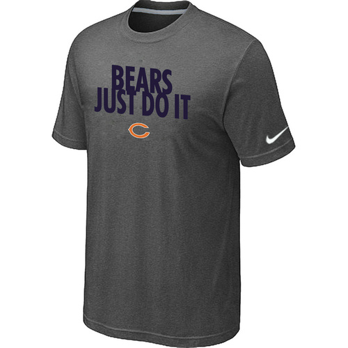 Chicago Bears Just Do It D.Grey T-Shirt,We sell and wholesale Chicago Bears Just Do It D.Grey T-Shirt on line form chian!