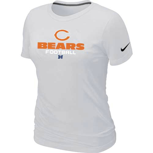 Chicago Bears White Women's Critical Victory T-Shirt,We sell and wholesale Chicago Bears White Women's Critical Victory T-Shirt on line form chian!