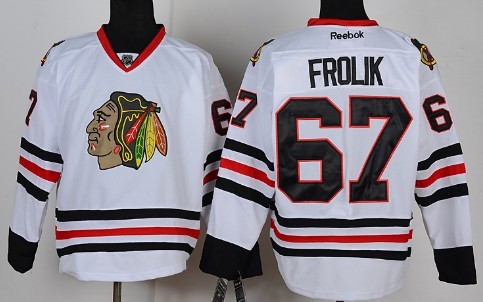 Chicago Blackhawks #67 Michael Frolik White Jerseys,We sell and wholesale Chicago Blackhawks #67 Michael Frolik White Jerseys on line form chian!