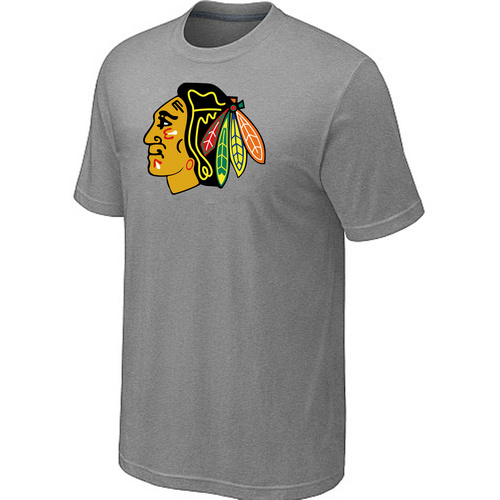 Chicago Blackhawks Big & Tall Logo L.Grey T-Shirt,We sell and wholesale Chicago Blackhawks Big & Tall Logo L.Grey T-Shirt on line form chian!