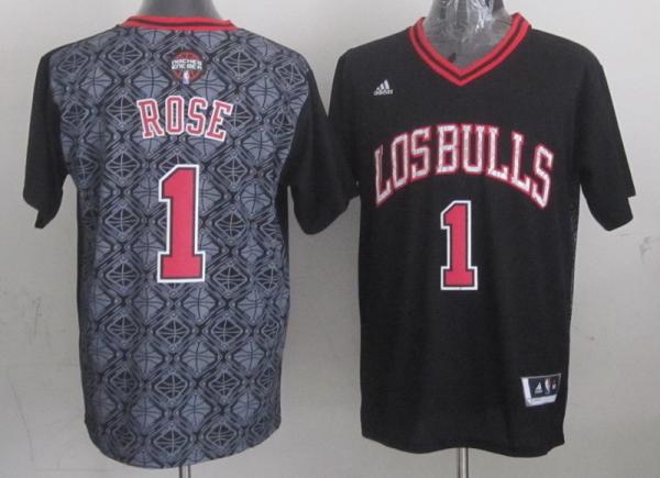 Chicago Bulls #1 Derrick Rose Revolution 30 Swingman 2014 Noche Latina Black Jerseys,We sell and wholesale Chicago Bulls #1 Derrick Rose Revolution 30 Swingman 2014 Noche Latina Black Jerseys on line form chian!