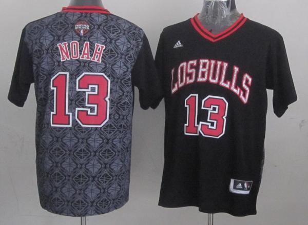 Chicago Bulls #13 Joakim Noah Revolution 30 Swingman 2014 Noche Latina Black Jerseys,We sell and wholesale Chicago Bulls #13 Joakim Noah Revolution 30 Swingman 2014 Noche Latina Black Jerseys on line form chian!