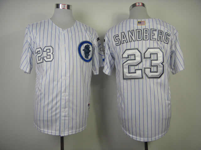 Chicago Cubs #23 Ryne Sandberg Special White Home jereys,We sell and wholesale Chicago Cubs #23 Ryne Sandberg Special White Home jereys on line form chian!