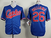 Chicago Cubs #26 Billy Williams Throwback 1994 Blue Jerseys,baseball caps,new era cap wholesale,wholesale hats