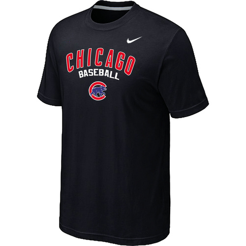 Chicago Cubs 2014 Home Practice T-Shirt - Black,We sell and wholesale Chicago Cubs 2014 Home Practice T-Shirt - Black on line form chian!