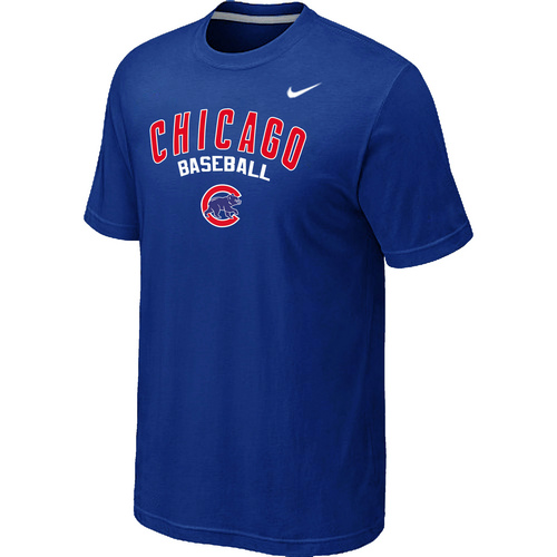 Chicago Cubs 2014 Home Practice T-Shirt - Blue,We sell and wholesale Chicago Cubs 2014 Home Practice T-Shirt - Blue on line form chian!