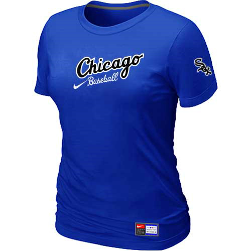 Chicago White Sox Nike Women's Blue Away Practice T-Shirt,We sell and wholesale Chicago White Sox Nike Women's Blue Away Practice T-Shirt on line form chian!