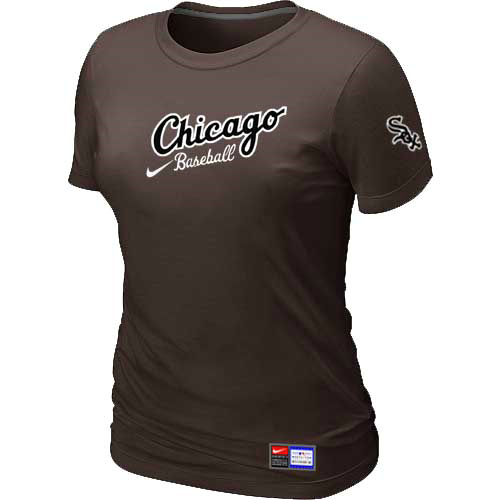 Chicago White Sox Nike Women's Brown Away Practice T-Shirt,We sell and wholesale Chicago White Sox Nike Women's Brown Away Practice T-Shirt on line form chian!