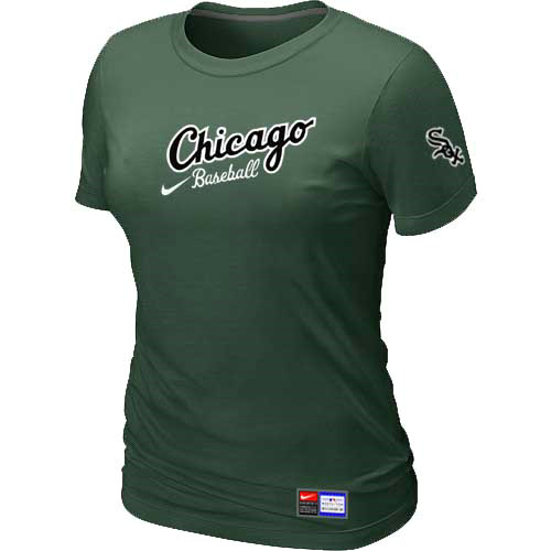 Chicago White Sox Nike Women's D.Green Away Practice T-Shirt,We sell and wholesale Chicago White Sox Nike Women's D.Green Away Practice T-Shirt on line form chian!