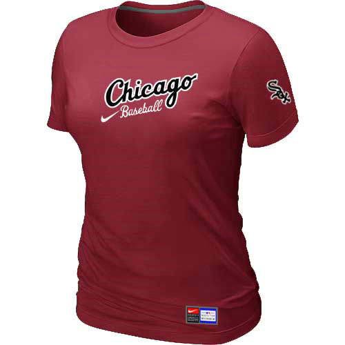 Chicago White Sox Nike Women's Red Away Practice T-Shirt,We sell and wholesale Chicago White Sox Nike Women's Red Away Practice T-Shirt on line form chian!