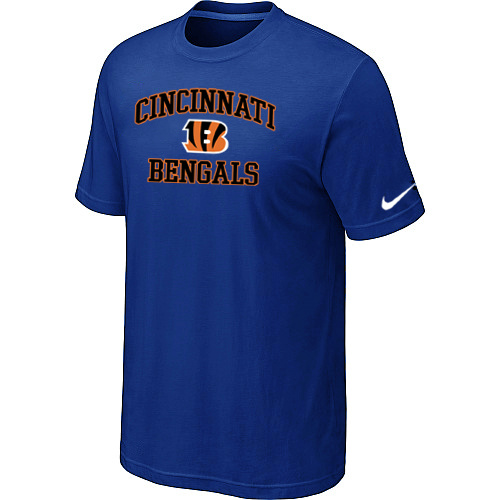 Cincinnati Bengals Heart & Soul Blue T-Shirt,We sell and wholesale Cincinnati Bengals Heart & Soul Blue T-Shirt on line form chian!