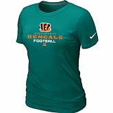 Cincinnati Bengals L.Green Women's Critical Victory T-Shirt,baseball caps,new era cap wholesale,wholesale hats