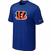 Cincinnati Bengals Sideline Legend Authentic Logo T-Shirt Blue,baseball caps,new era cap wholesale,wholesale hats