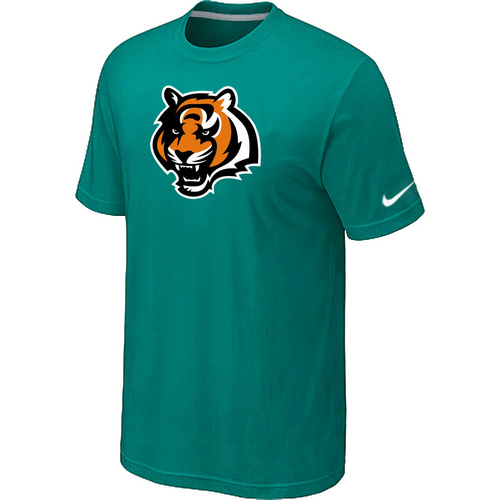 Cincinnati Bengals Tean Logo T-Shirt Green,We sell and wholesale Cincinnati Bengals Tean Logo T-Shirt Green on line form chian!