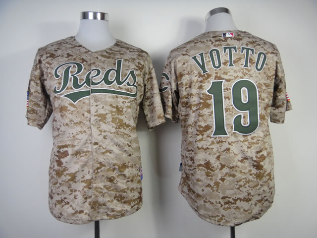 Cincinnati Reds #19 Joey Votto Alternate 2014 Camo Jerseys,We sell and wholesale Cincinnati Reds #19 Joey Votto Alternate 2014 Camo Jerseys on line form chian!