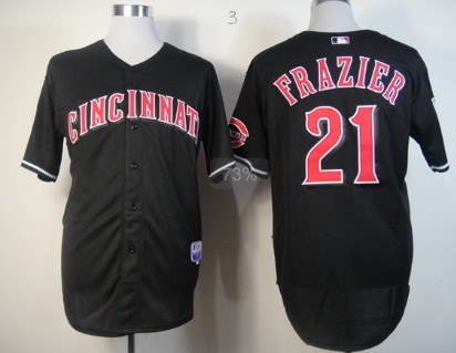 Cincinnati Reds #21 Todd Frazier 2013 Black Jerseys,We sell and wholesale Cincinnati Reds #21 Todd Frazier 2013 Black Jerseys on line form chian!