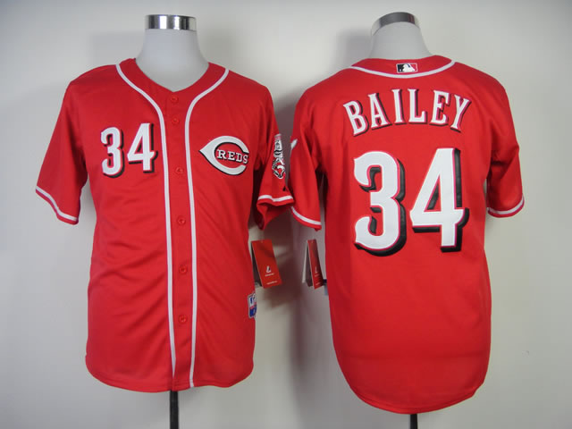 Cincinnati Reds #34 Bailey Red Jerseys,We sell and wholesale Cincinnati Reds #34 Bailey Red Jerseys on line form chian!