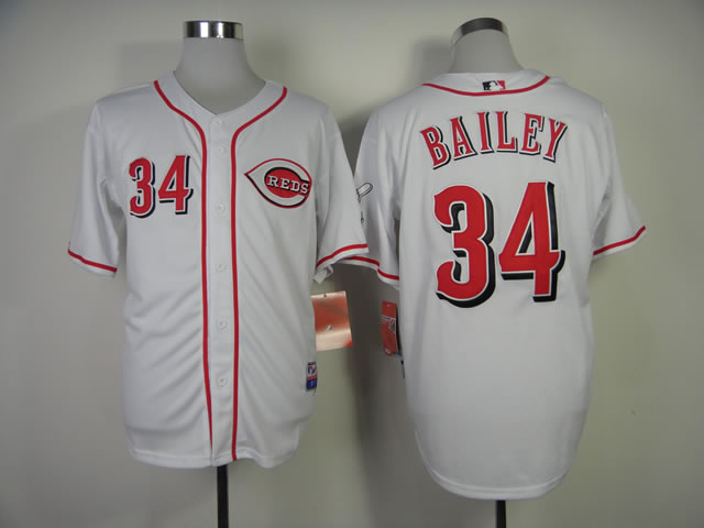 Cincinnati Reds #34 Bailey White Jerseys,We sell and wholesale Cincinnati Reds #34 Bailey White Jerseys on line form chian!