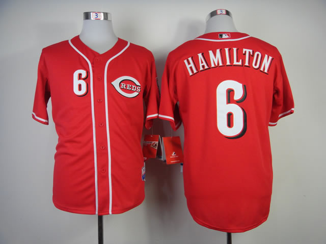 Cincinnati Reds #6 Hamilton Red Cool Base Jerseys,We sell and wholesale Cincinnati Reds #6 Hamilton Red Cool Base Jerseys on line form chian!