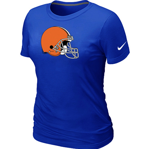 Cleveland Browns Blue Women's Logo T-Shirt,We sell and wholesale Cleveland Browns Blue Women's Logo T-Shirt on line form chian!