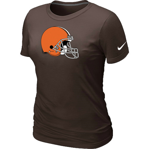 Cleveland Browns Brown Women's Logo T-Shirt,We sell and wholesale Cleveland Browns Brown Women's Logo T-Shirt on line form chian!
