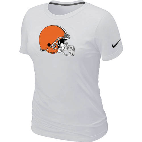 Cleveland Browns White Women's Logo T-Shirt,We sell and wholesale Cleveland Browns White Women's Logo T-Shirt on line form chian!