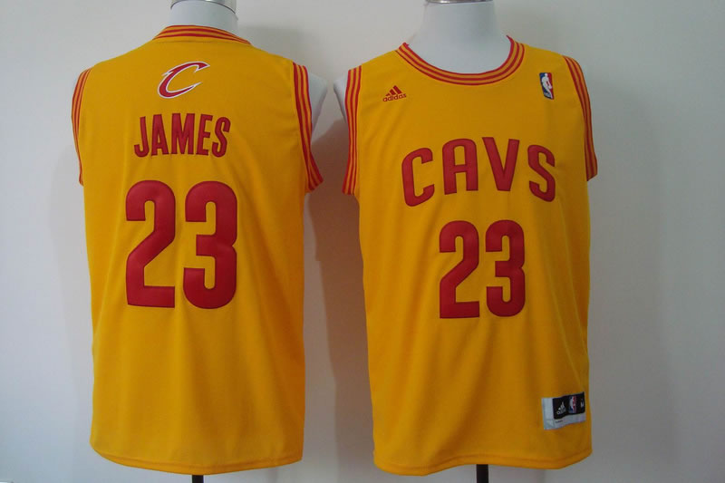 Cleveland Cavaliers #23 LeBron James Revolution 30 Swingman Yellow Jerseys,We sell and wholesale Cleveland Cavaliers #23 LeBron James Revolution 30 Swingman Yellow Jerseys on line form chian!