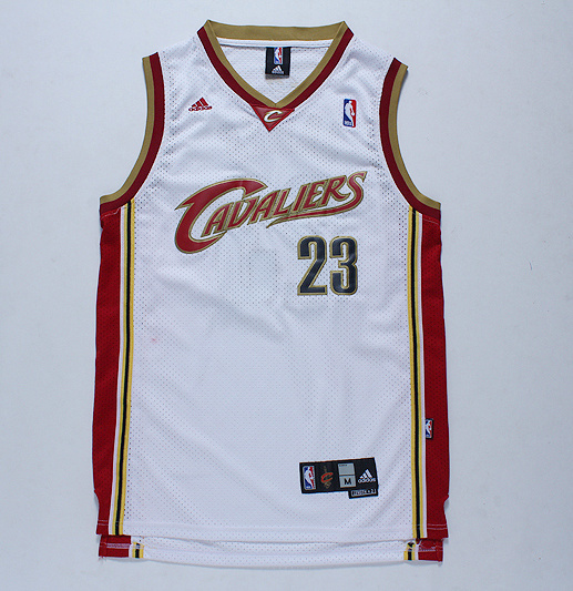 Cleveland Cavaliers #23 LeBron James White With Golden Jerseys,We sell and wholesale Cleveland Cavaliers #23 LeBron James White With Golden Jerseys on line form chian!