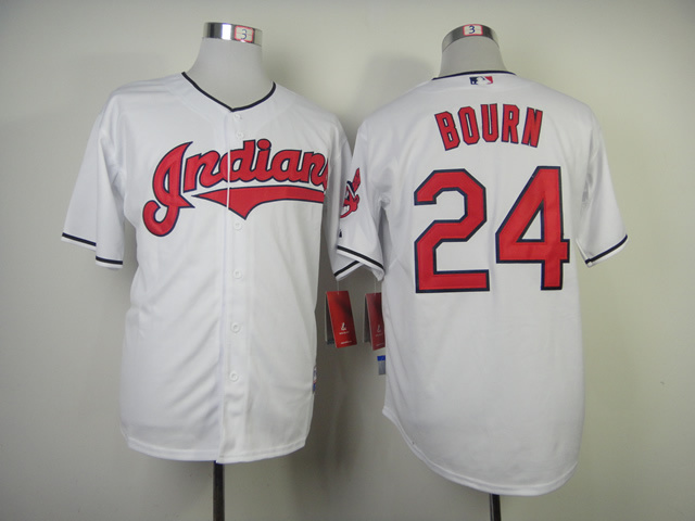 Cleveland Indians #24 Michael Bourn White Jerseys,We sell and wholesale Cleveland Indians #24 Michael Bourn White Jerseys on line form chian!
