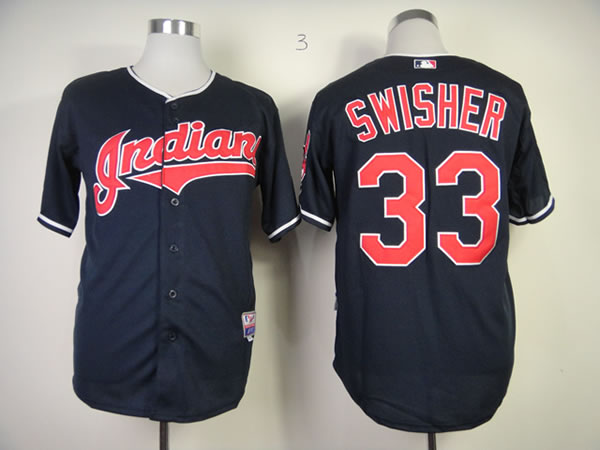 Cleveland Indians #33 Nick Swisher 2013 Navy Blue Jerseys,We sell and wholesale Cleveland Indians #33 Nick Swisher 2013 Navy Blue Jerseys on line form chian!