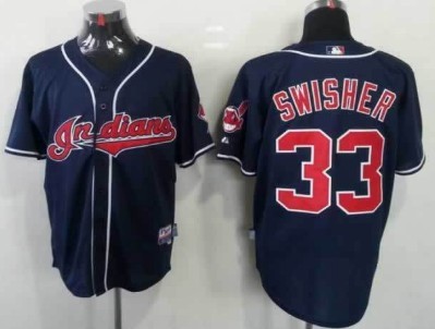 Cleveland Indians #33 Nick Swisher Navy Blue Jerseys,We sell and wholesale Cleveland Indians #33 Nick Swisher Navy Blue Jerseys on line form chian!