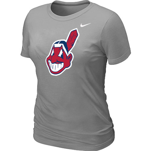 Cleveland Indians Heathered Nike L.Grey Blended Women's T-Shirt,We sell and wholesale Cleveland Indians Heathered Nike L.Grey Blended Women's T-Shirt on line form chian!
