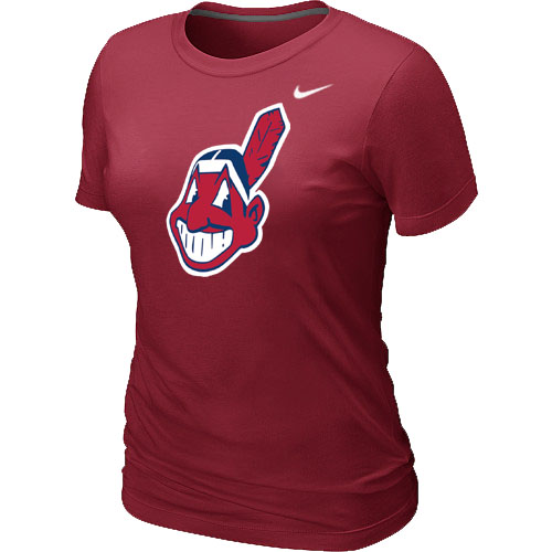 Cleveland Indians Heathered Nike Red Blended Women's T-Shirt,We sell and wholesale Cleveland Indians Heathered Nike Red Blended Women's T-Shirt on line form chian!