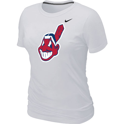 Cleveland Indians Heathered Nike White Blended Women's T-Shirt,We sell and wholesale Cleveland Indians Heathered Nike White Blended Women's T-Shirt on line form chian!