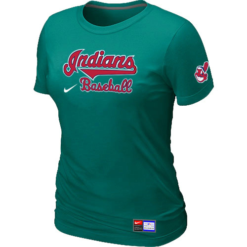 Cleveland Indians L.Green Nike Women's Short Sleeve Practice T-Shirt,We sell and wholesale Cleveland Indians L.Green Nike Women's Short Sleeve Practice T-Shirt on line form chian!