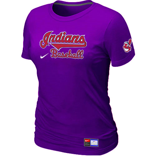 Cleveland Indians Purple Nike Women's Short Sleeve Practice T-Shirt,We sell and wholesale Cleveland Indians Purple Nike Women's Short Sleeve Practice T-Shirt on line form chian!