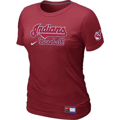 Cleveland Indians Red Nike Women's Short Sleeve Practice T-Shirt,We sell and wholesale Cleveland Indians Red Nike Women's Short Sleeve Practice T-Shirt on line form chian!