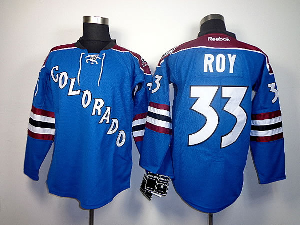 Colorado Avalanche #33 Roy Blue Jerseys,We sell and wholesale Colorado Avalanche #33 Roy Blue Jerseys on line form chian!