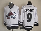 Colorado Avalanche #9 Duchene 2014 White Jerseys,baseball caps,new era cap wholesale,wholesale hats